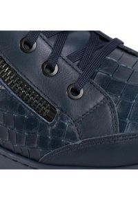 Gino Rossi Sneakersy Dex MTU433-K54-0793-0134-0 Granatowy. Kolor: niebieski. Materiał: skóra #6
