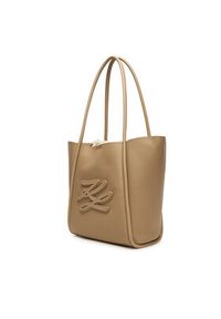 Karl Lagerfeld - KARL LAGERFELD Torebka B2W30051 Beżowy. Kolor: beżowy. Materiał: skórzane #3