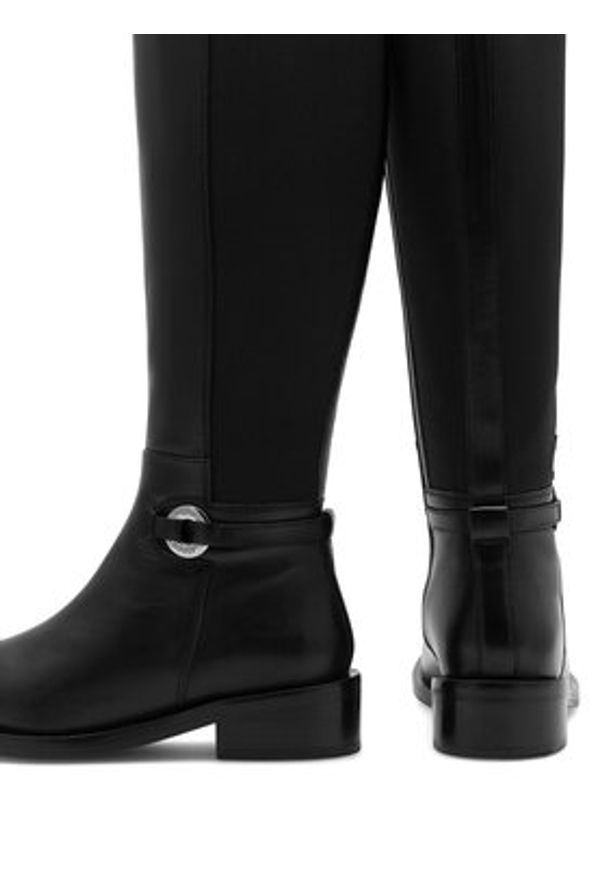 Gino Rossi Kozaki DORIS-110398 Czarny. Kolor: czarny. Materiał: skóra