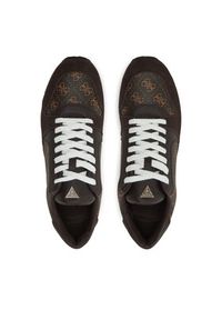 Guess Sneakersy FMPARO ELL12 Brązowy. Kolor: brązowy. Materiał: skóra #3