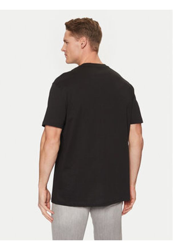 Armani Exchange T-Shirt XM000327 AF10364 UC001 Czarny Regular Fit. Kolor: czarny. Materiał: bawełna