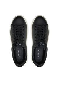 Guess Sneakersy Elbina FLPVIB SUE12 Czarny. Kolor: czarny. Materiał: skóra
