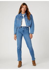 Wrangler - WRANGLER DAMSKIE SPODNIE JEANSOWE WRANGLER STRAIGHT AURELIA 112332359