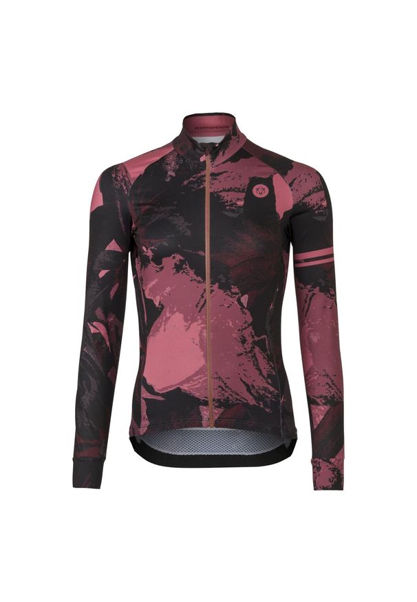 AGU - Flower Jersey LS Performance Women. Kolor: różowy. Materiał: jersey