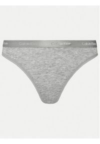 Calvin Klein Underwear Komplet 5 par stringów Thong 5pk 000QD5247E Kolorowy. Materiał: bawełna. Wzór: kolorowy #10