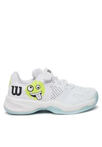 Wilson Buty do tenisa Kaos Emo K WRS331800 Biały. Kolor: biały. Materiał: skóra. Sport: tenis #1