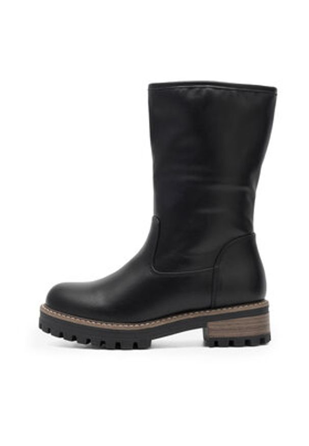 Clara Barson Botki NINA WS5120-02 Czarny. Kolor: czarny