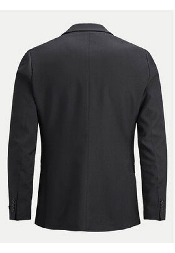 Jack & Jones Marynarka Solaris 12141107 Czarny Slim Fit. Kolor: czarny. Materiał: syntetyk