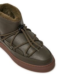 Inuikii Śniegowce Grape Low 05600-004 Khaki. Kolor: brązowy. Materiał: skóra #5