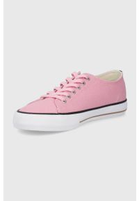 BOSS tenisówki Aiden 50471362.630 damskie kolor różowy. Nosek buta: okrągły. Zapięcie: sznurówki. Kolor: różowy. Szerokość cholewki: normalna #4