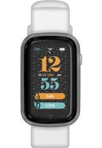 Smartwatch Techmade TM-STEPS-SILWH Biały. Rodzaj zegarka: smartwatch. Kolor: biały #1