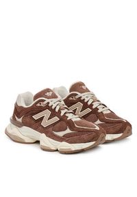 New Balance Sneakersy U9060CCC W Brązowy. Kolor: brązowy. Materiał: skóra, zamsz #4
