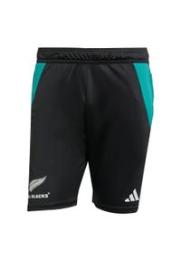 Adidas - Szorty All Blacks. Kolor: czarny, niebieski, wielokolorowy