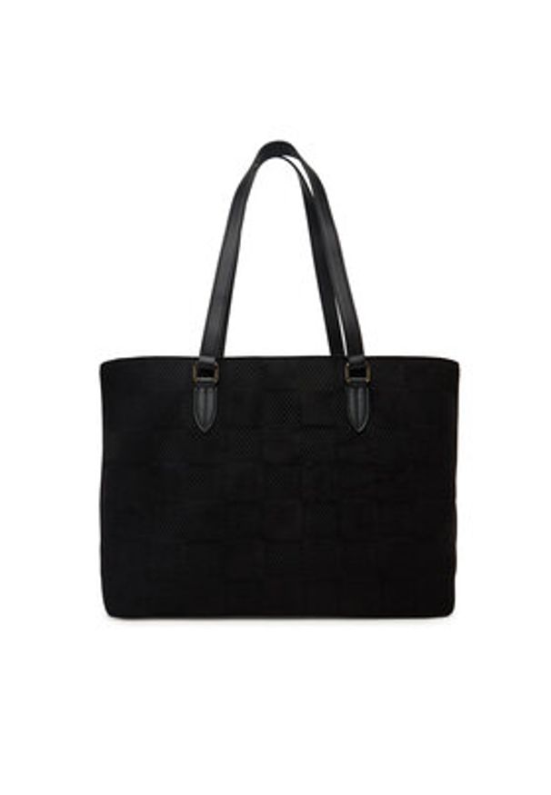 Love Moschino - LOVE MOSCHINO Torebka JC4123PP0NKB100A Czarny. Kolor: czarny. Materiał: skórzane