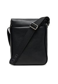 Calvin Klein Saszetka Cargo Flap Reporter LV04D3131G Czarny. Kolor: czarny. Materiał: skóra #4