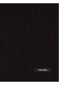 Calvin Klein Szalik Classic K50K512367 Czarny. Kolor: czarny. Materiał: materiał, bawełna