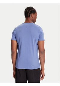 Tommy Jeans T-Shirt DM0DM04411 Niebieski Regular Fit. Kolor: niebieski. Materiał: bawełna #5