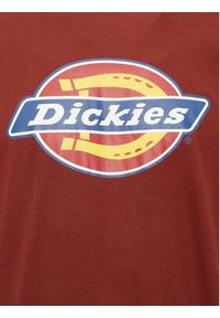 Dickies T-Shirt Icon Logo DK0A4XC9 Bordowy Regular Fit. Kolor: czerwony. Materiał: bawełna #3