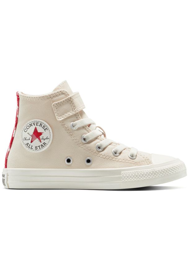 Adidasy Converse Chuck Taylor All Star 1v, Dzieci. Okazja: na uczelnię. Kolor: różowy. Materiał: materiał. Model: Converse All Star. Sport: joga i pilates