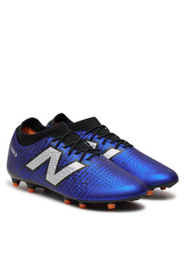 New Balance Buty do piłki nożnej Tekela Magique FG V4+ ST3FZ45 Granatowy. Kolor: niebieski. Materiał: skóra