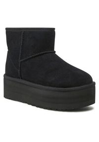 Ugg Śniegowce W Classic Mini Platform 1134991 Czarny. Kolor: czarny. Materiał: skóra. Obcas: na platformie #2