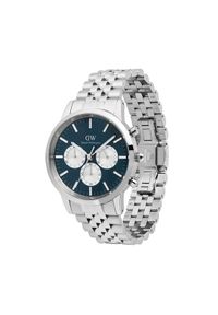 Daniel Wellington Zegarek Iconic Chronograph DW00100874 Srebrny. Kolor: srebrny