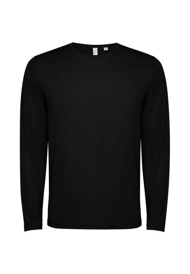 ROLY - Koszulka Z Długim Rękawem Unisex Dla Dorosłych Estoril. Kolor: czarny. Długość rękawa: długi rękaw. Długość: długie. Sport: turystyka piesza