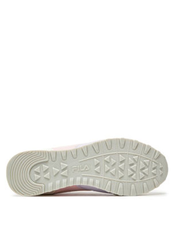 Fila Sneakersy Orbit M Wmn FFW0396 Różowy. Kolor: różowy. Materiał: skóra