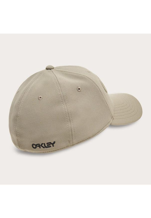 Oakley Czapka 6 Panel Stretch Embossed 912208-7C9. Kolor: beżowy