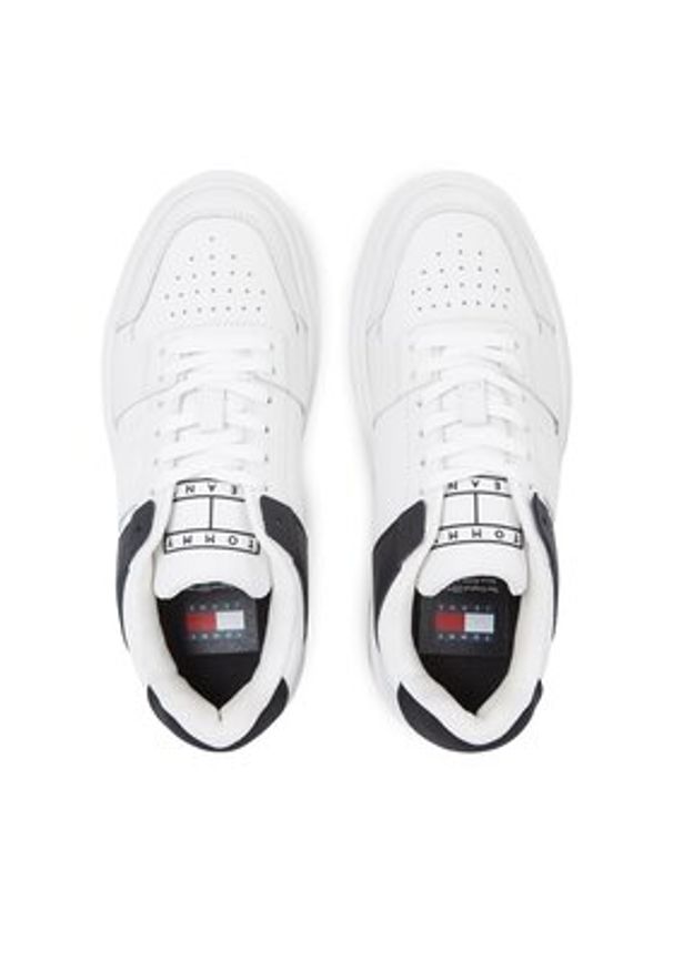 Tommy Jeans Sneakersy The Brooklyn Leather EN0EN02475 Czarny. Kolor: czarny. Materiał: skóra