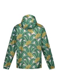 Regatta - Kurtka Damska Orla Kiely Tropical Floral Packaway Waterproof Jacket. Kolor: zielony