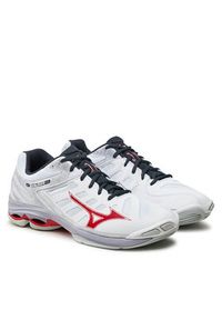 Mizuno Buty halowe Wave Voltage 2 V1GA2460 Biały. Kolor: biały. Materiał: skóra. Model: Mizuno Wave #3