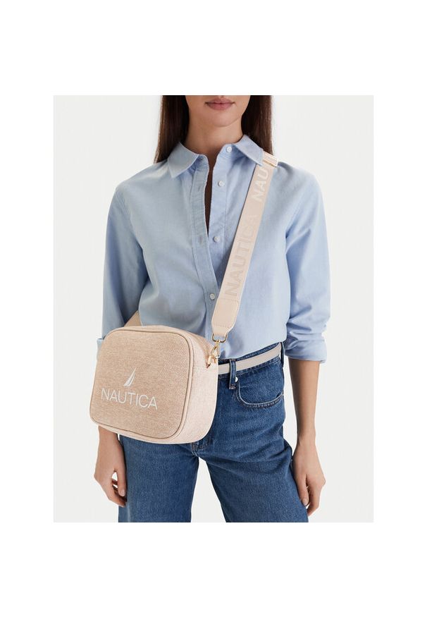 Torebka Nautica. Kolor: beżowy