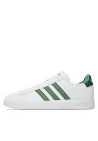 Adidas - adidas Sneakersy Grand Court 2.0 ID2952 Biały. Kolor: biały. Materiał: skóra