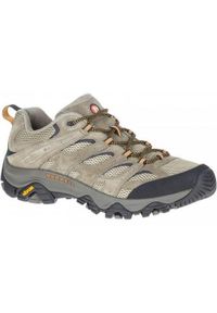 Buty trekkingowe męskie Merrell Moab 3 Ventilator. Zapięcie: sznurówki. Kolor: wielokolorowy, beżowy. Materiał: materiał. Szerokość cholewki: normalna. Sport: turystyka piesza