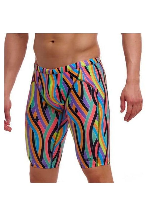 FUNKY TRUNKS - Spodenki do pływania Jammery Funky Trunks Curl Curl. Kolor: wielokolorowy
