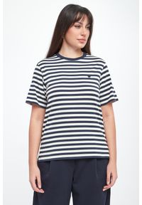 Weekend Max Mara - T-shirt damski w paski Venaco WEEKEND MAX MARA. Wzór: paski #2