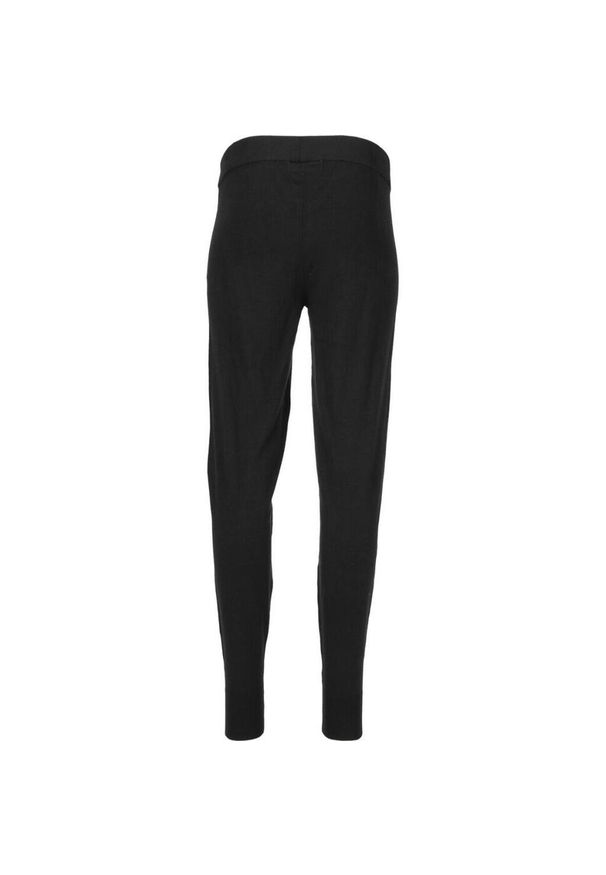 Damskie legginsy Athlecia Dava. Kolor: czarny. Materiał: dzianina, wiskoza. Sezon: lato. Sport: turystyka piesza