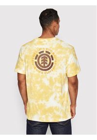 Element T-Shirt Seal BP TD C1SSJ7 Żółty Regular Fit. Kolor: żółty. Materiał: bawełna #5