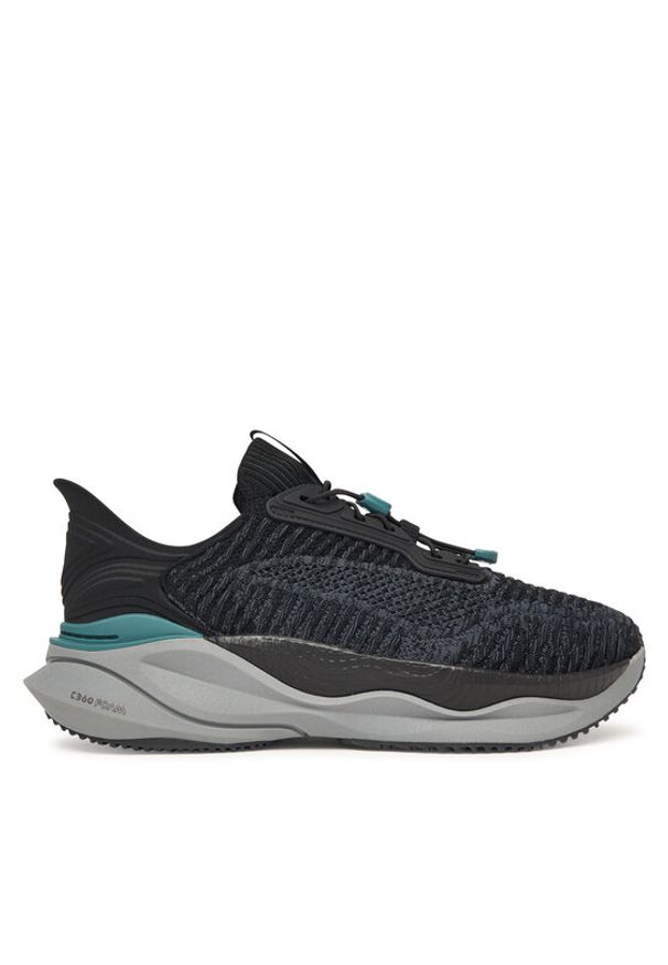 Clarks Sneakersy Pace Rise 26187370 Czarny. Kolor: czarny. Materiał: materiał