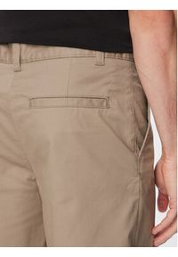 Hugo - HUGO Szorty materiałowe Genar261S 50567293 Brązowy jasny Slim Fit. Kolor: brązowy. Materiał: bawełna #4