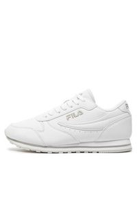 Fila Sneakersy Orbit Teens FFT0014 Biały. Kolor: biały. Materiał: skóra #5