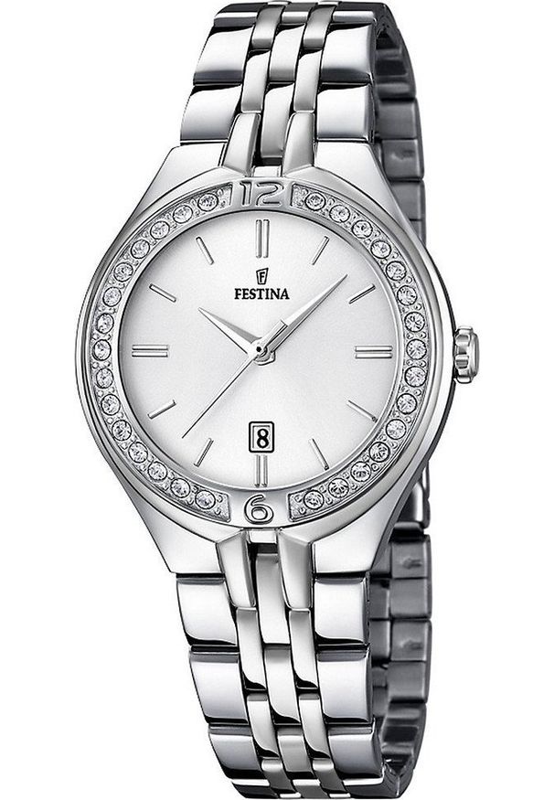 Zegarek Festina Zegarek damski Festina F16867-1 srebrny. Kolor: srebrny