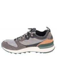 Buty do chodzenia męskie Merrell Alpine 83. Zapięcie: sznurówki. Kolor: szary, brązowy, wielokolorowy. Materiał: guma, tkanina, zamsz. Szerokość cholewki: normalna. Sport: turystyka piesza