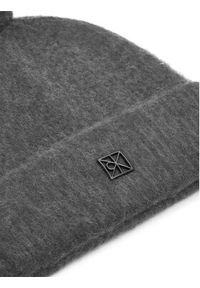 Calvin Klein Czapka Emblem Brushed LV04D8067G Szary. Kolor: szary. Materiał: materiał, poliamid #3
