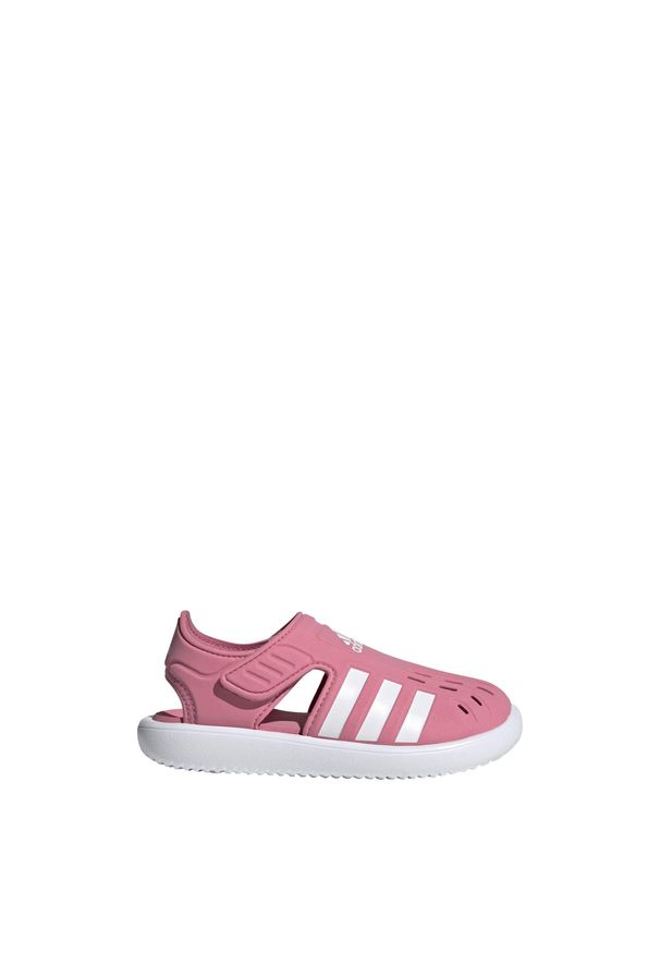 Sandały Dziecko Adidas Summer Closed Toe Water róża. Kolor: czerwony, różowy, biały, wielokolorowy. Styl: sportowy