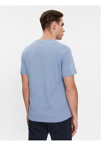 Polo Ralph Lauren T-Shirt 710853310027 Niebieski Slim Fit. Typ kołnierza: polo. Kolor: niebieski. Materiał: bawełna #5