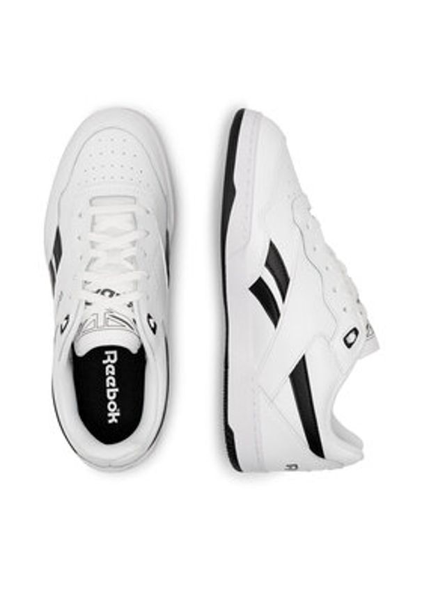 Reebok Sneakersy BB 4000 II 100033316 Biały. Kolor: biały. Materiał: skóra