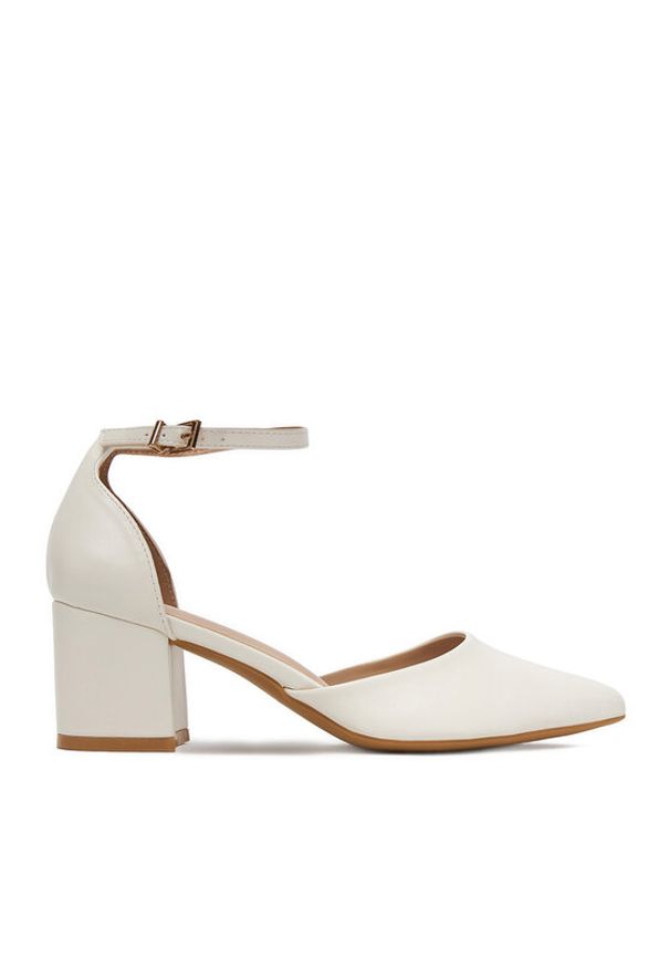 Jenny - JENNY Czółenka CEO-ANGEL WS210702-10 Biały. Kolor: biały. Materiał: materiał