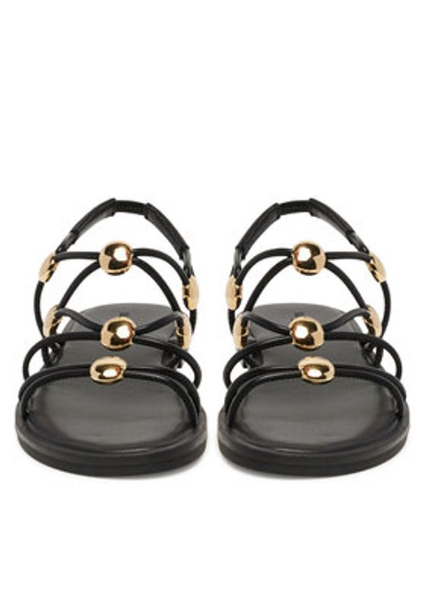 Badura Sandały AZALEA-SLT2357-6 Czarny. Kolor: czarny. Materiał: skóra